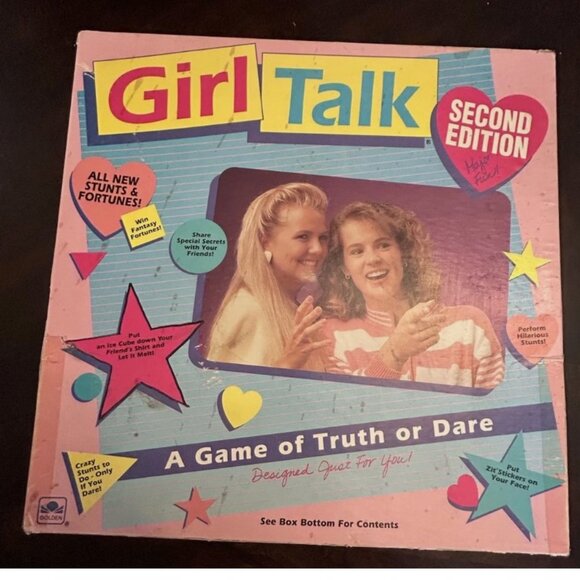 Vintage Girl Talk Second Edition Board Game Has Zits Instructions Missing Cards - Picture 5 of 8